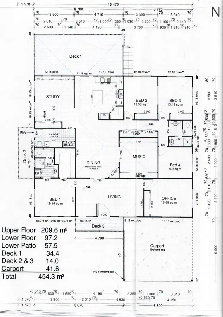 Floorplan of Homely house listing, 5 Mahogany Way, Lammermoor QLD 4703