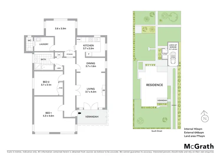 Floorplan of Homely house listing, 10 South Street, Belmont VIC 3216
