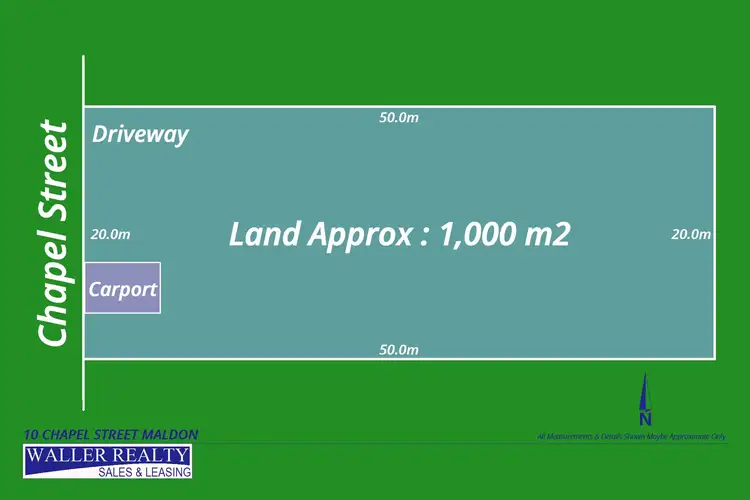 Floorplan of Homely land listing, 10 Chapel Street, Maldon VIC 3463