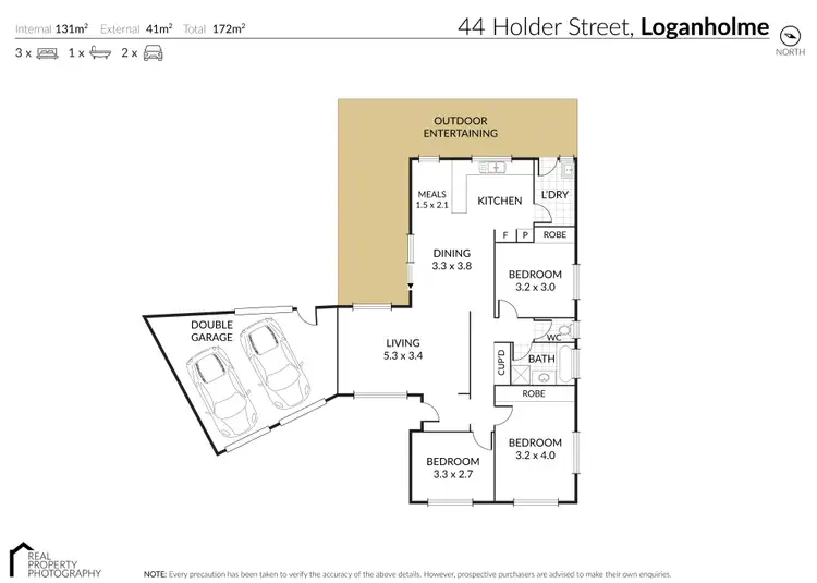 Floorplan of Homely house listing, 44 Holder Street, Loganholme QLD 4129