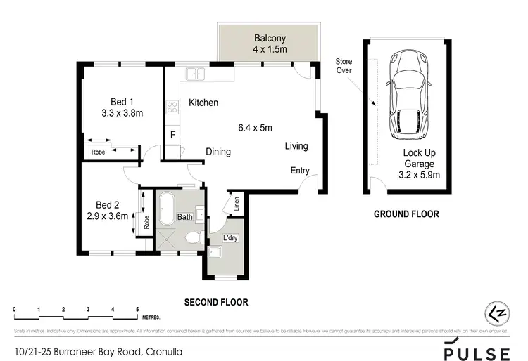 Floorplan of Homely apartment listing, 10/21-25 Burraneer Bay Road, Cronulla NSW 2230