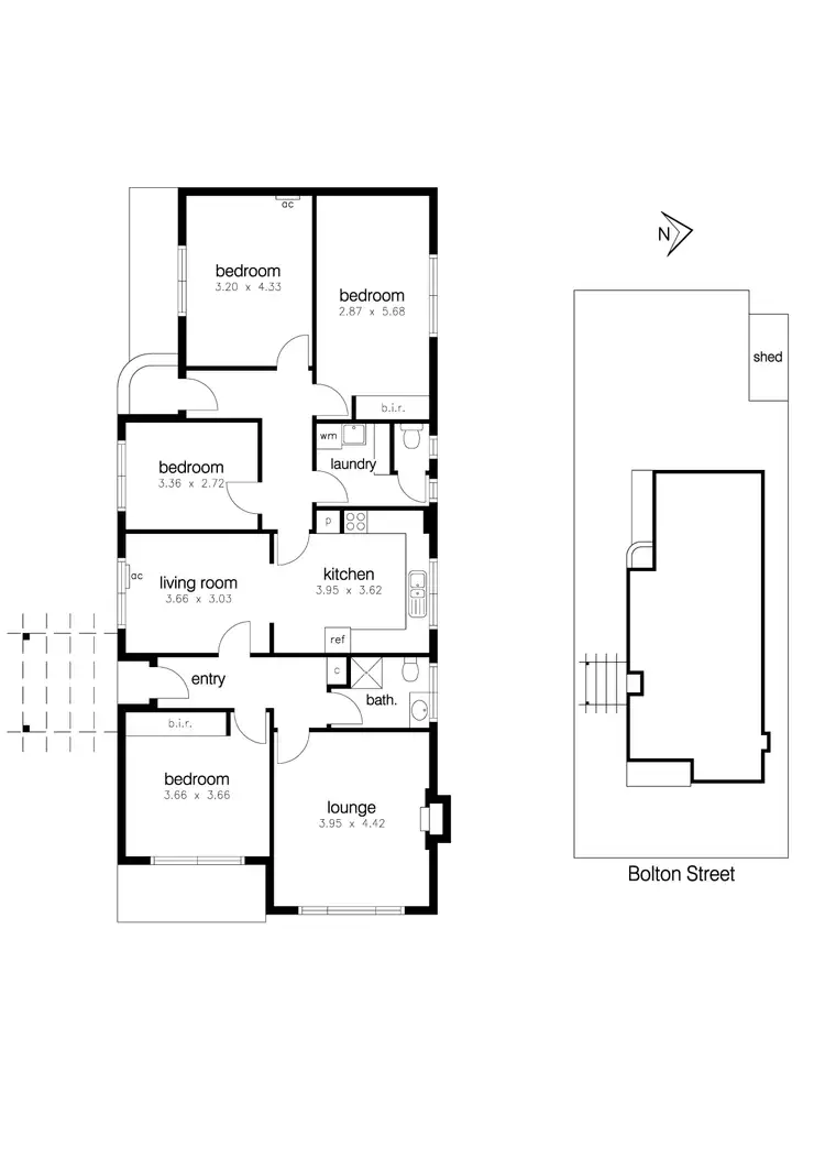 Floorplan of Homely house listing, 25 Bolton Street, Spotswood VIC 3015