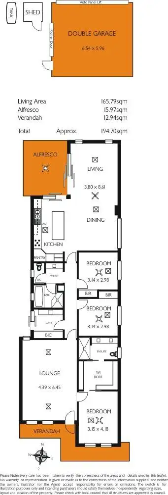 Floorplan of Homely house listing, 7 Maude Street, Glandore SA 5037