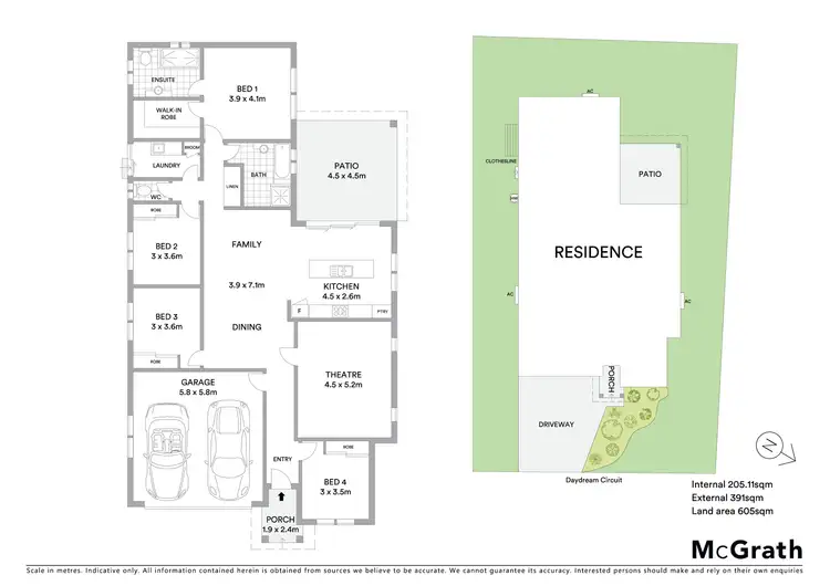 Floorplan of Homely house listing, 28 Daydream Circuit, Burdell QLD 4818