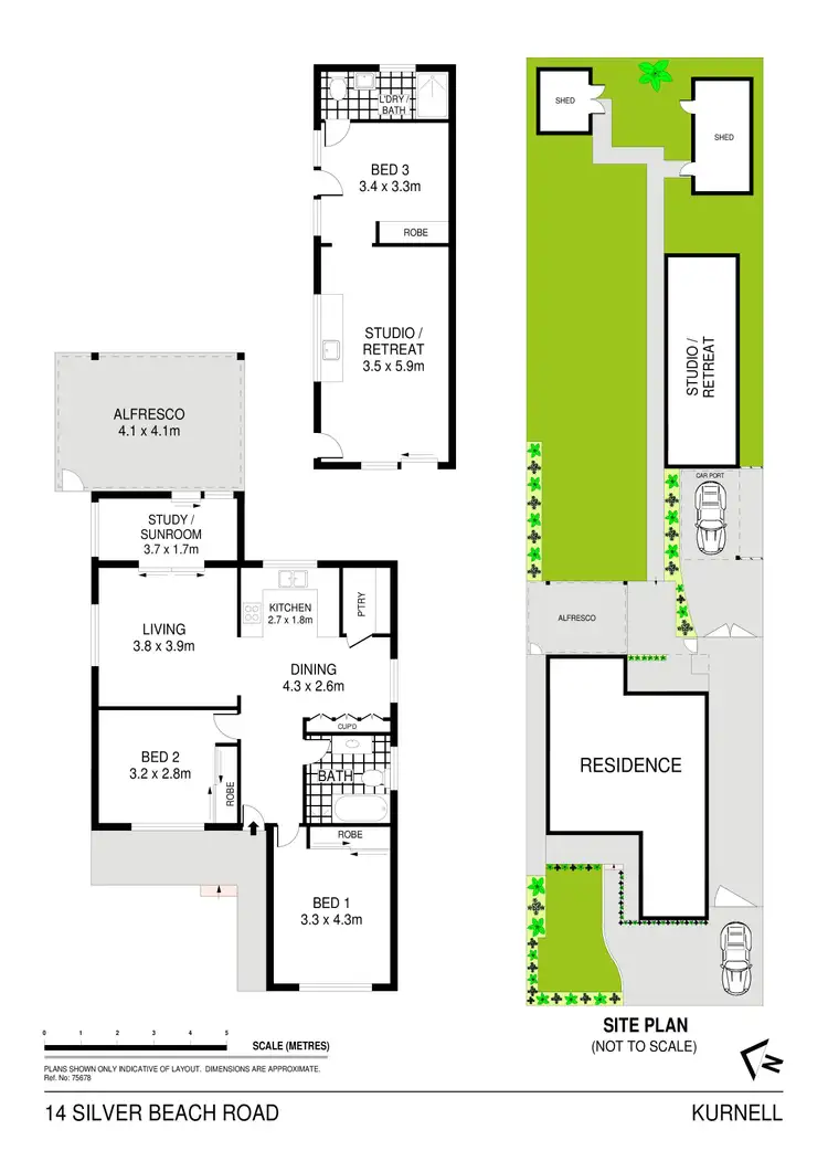 Floorplan of Homely house listing, 14 Silver Beach Road, Kurnell NSW 2231