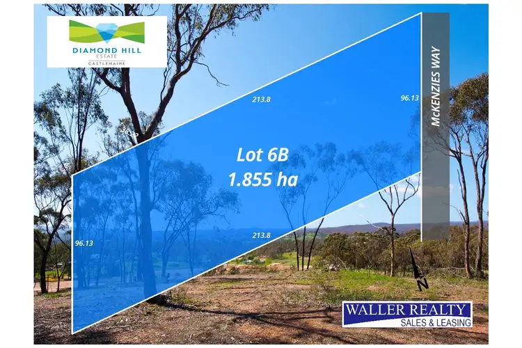 Floorplan of Homely land listing, 6B McKenzie Way, Mckenzie Hill VIC 3451