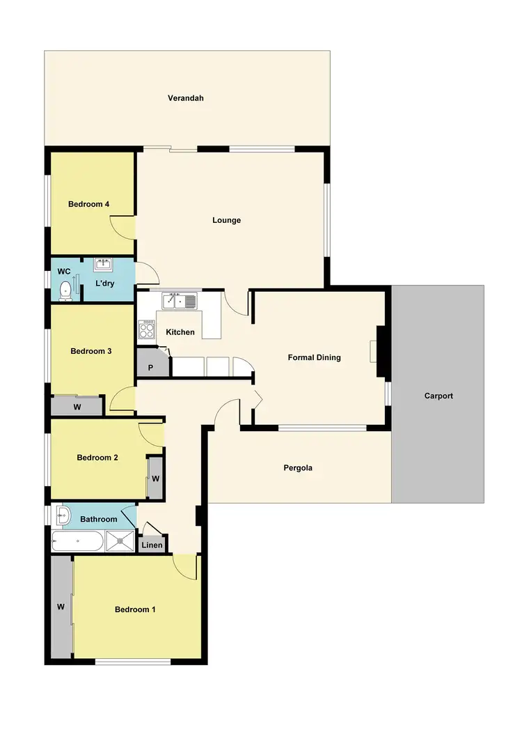 Floorplan of Homely house listing, 15 Lawrence Street, Alfredton VIC 3350