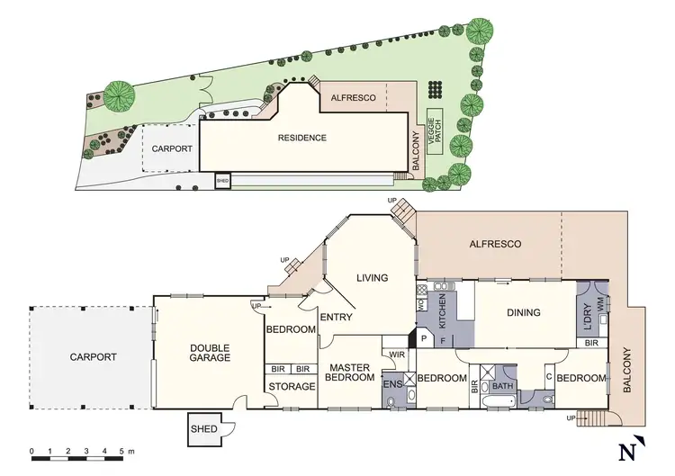 Floorplan of Homely house listing, 14 Biscay Court, Boronia VIC 3155