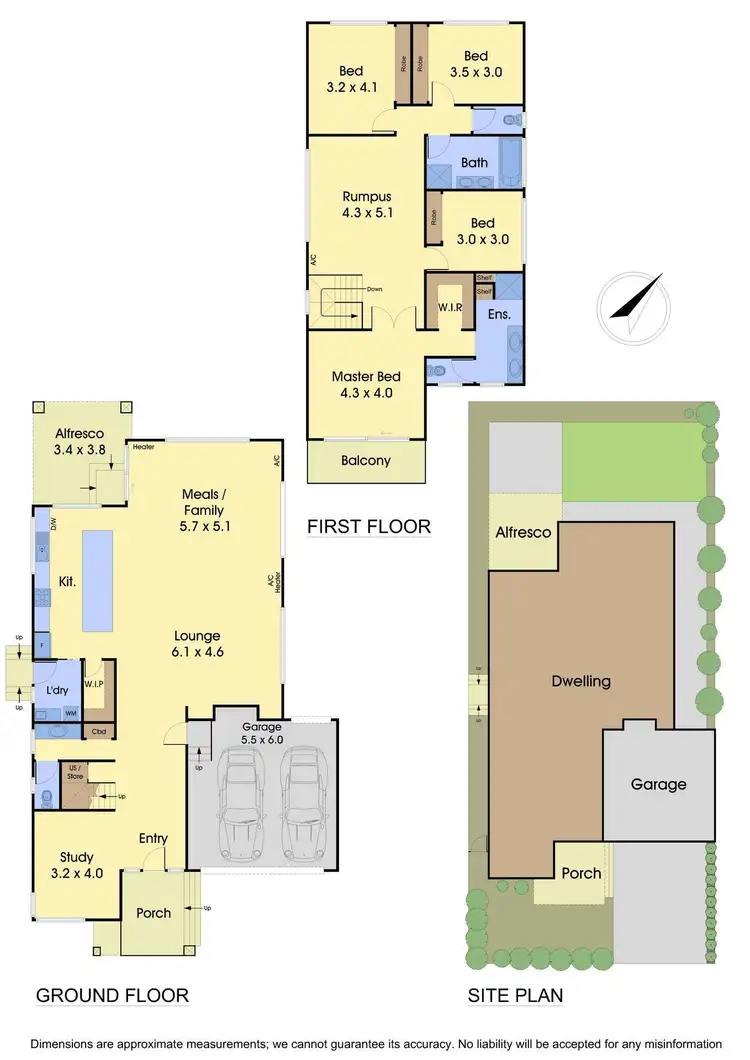 Floorplan of Homely house listing, 169 The Lakes Boulevard, South Morang VIC 3752