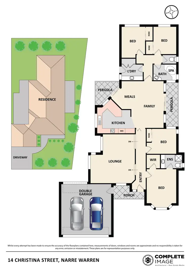 Floorplan of Homely house listing, 14 Christina Street, Narre Warren VIC 3805