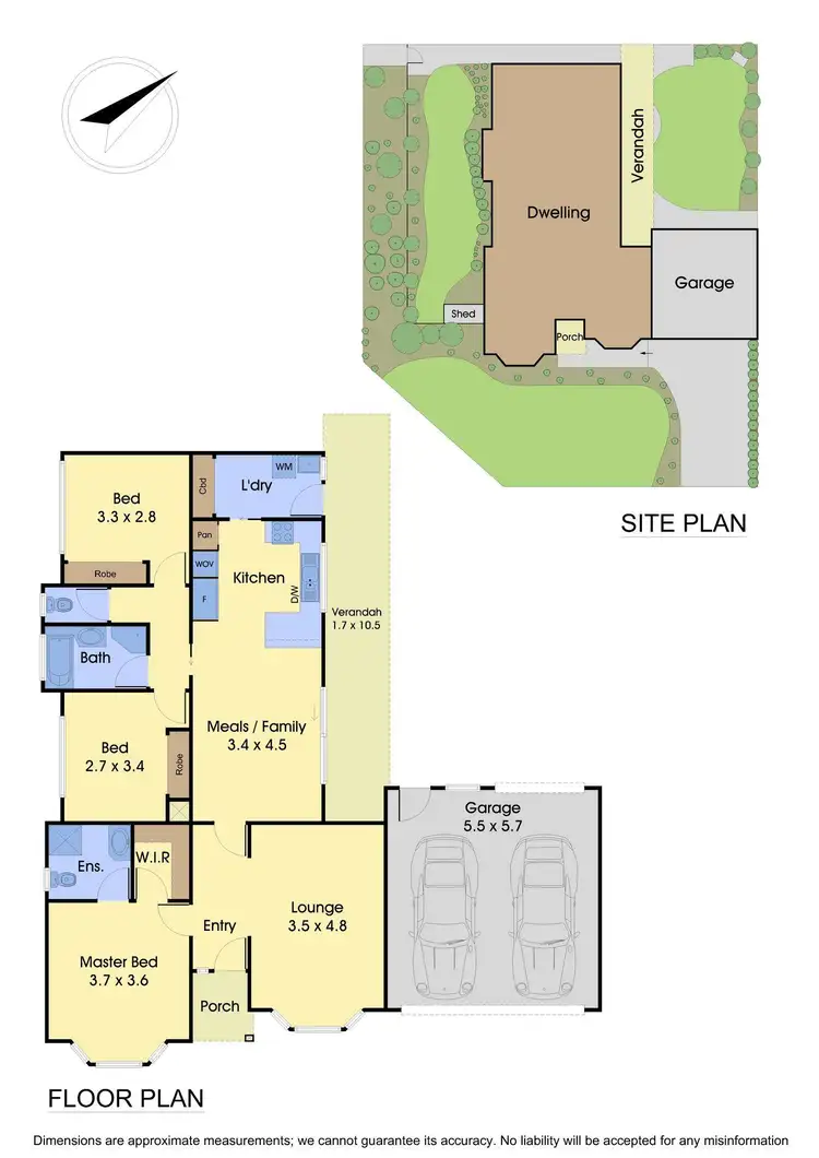 Floorplan of Homely house listing, 23 Packard Course, Mill Park VIC 3082