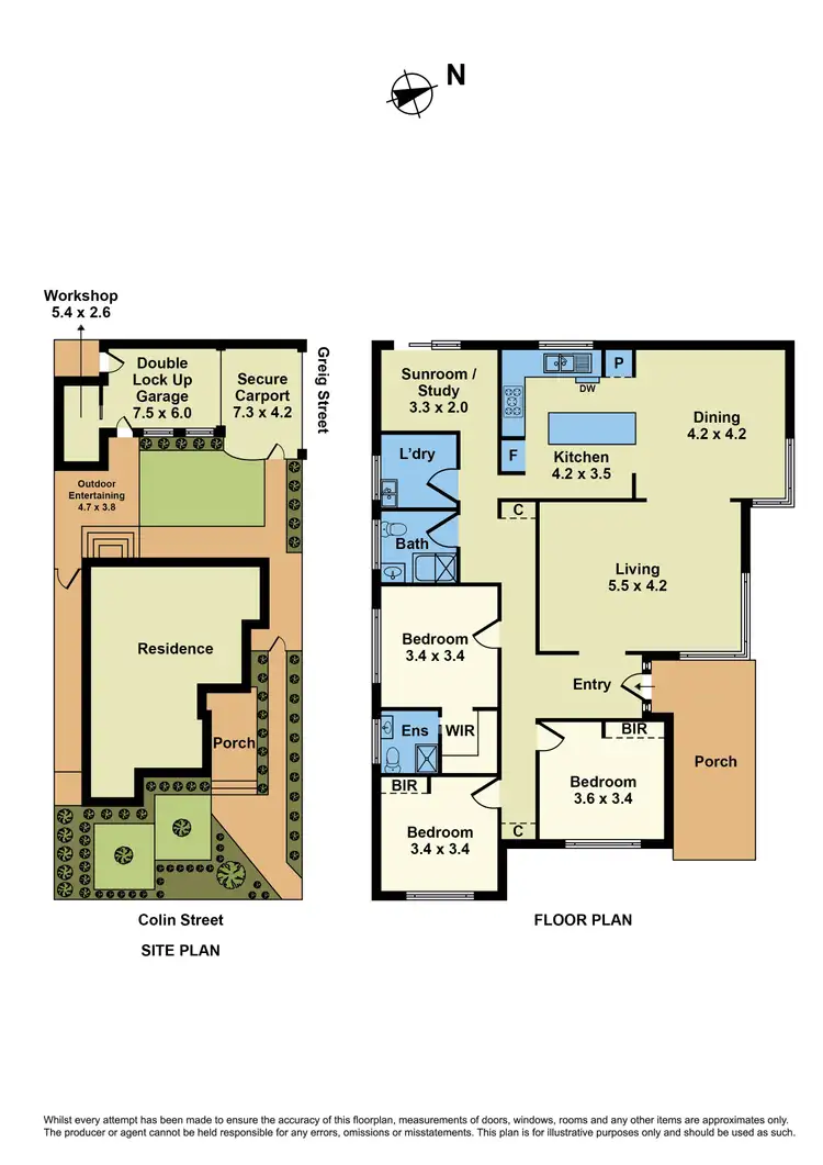 Floorplan of Homely house listing, 11 Colin Street, Sunshine VIC 3020