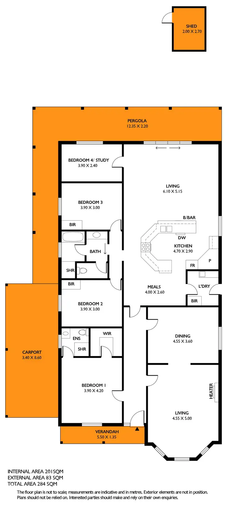 Floorplan of Homely house listing, 8 Wahroonga Avenue, Wattle Park SA 5066
