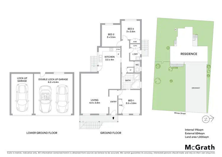 Floorplan of Homely house listing, 506 Winter Street, Buninyong VIC 3357