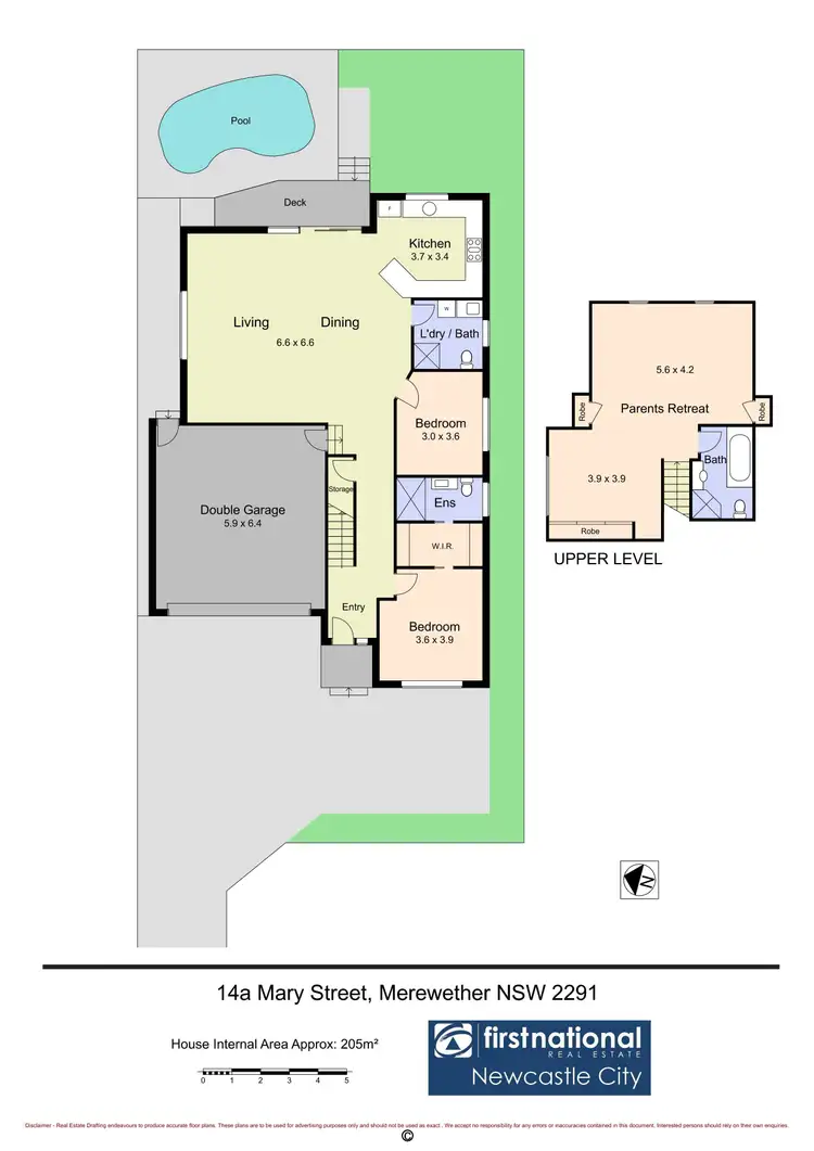 Floorplan of Homely house listing, 14A Mary Street, Merewether NSW 2291
