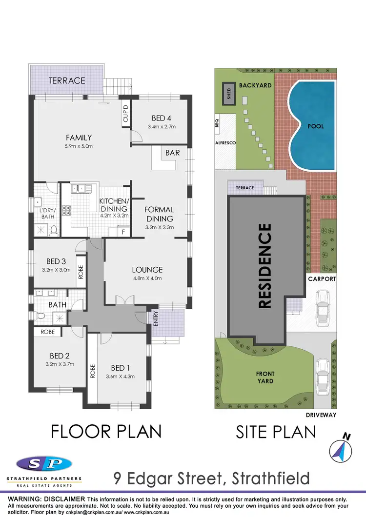 Floorplan of Homely house listing, 9 Edgar Street, Strathfield NSW 2135