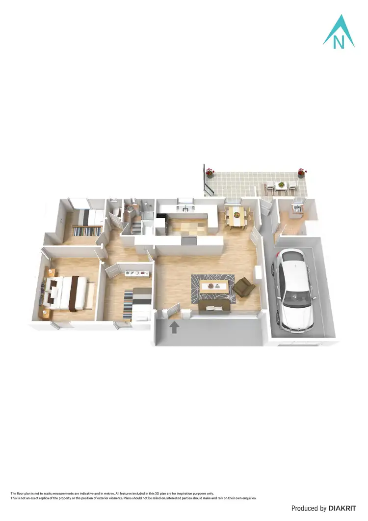 Floorplan of Homely house listing, 15 Surrey Parade, Morphett Vale SA 5162