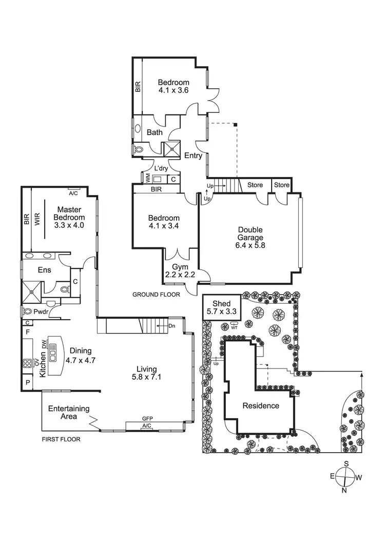 Floorplan of Homely house listing, 749a Esplanade, Mornington VIC 3931