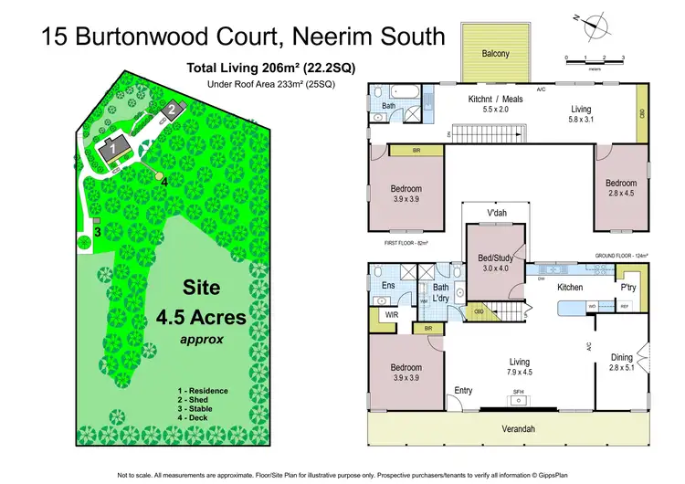 Floorplan of Homely house listing, 15 Burtonwood Court, Neerim South VIC 3831