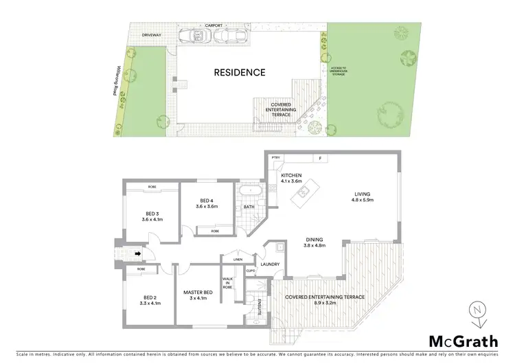 Floorplan of Homely house listing, 257 Willarong Road, Caringbah South NSW 2229