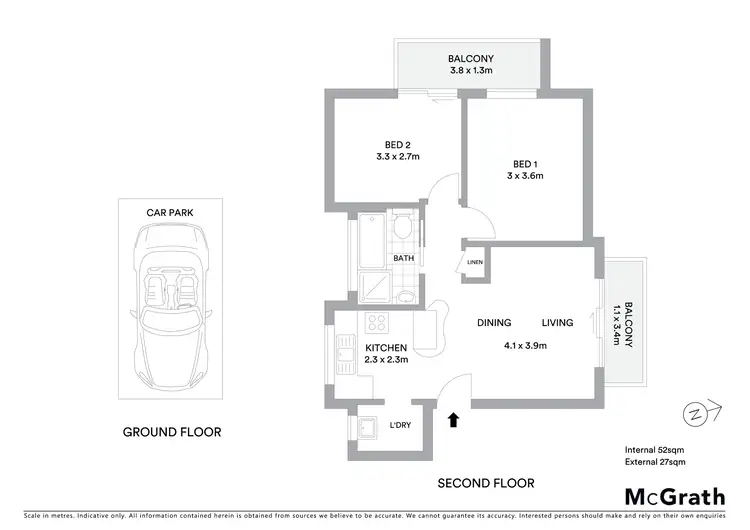 Floorplan of Homely unit listing, 7/42A Kembla Street, Wollongong NSW 2500