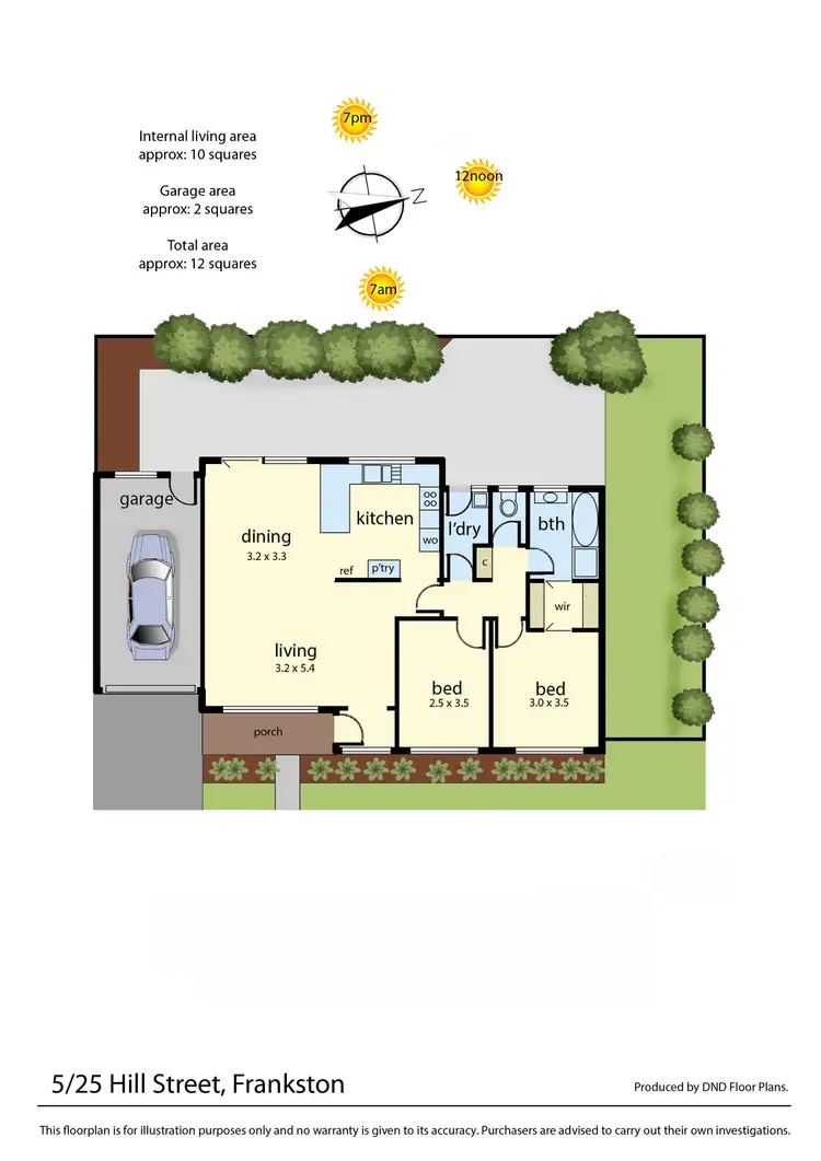 Floorplan of Homely unit listing, 5/25 Hill Street, Frankston VIC 3199