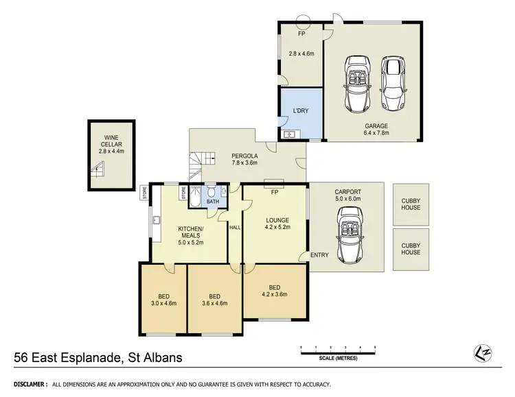 Floorplan of Homely house listing, 56 East Esplanade, St Albans VIC 3021