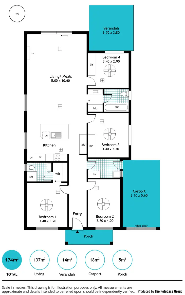 Floorplan of Homely house listing, 9 Merriton Avenue, St Marys SA 5042