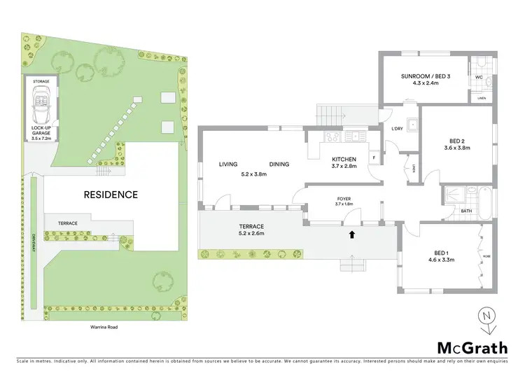 Floorplan of Homely house listing, 22 Warrina Road, Caringbah South NSW 2229