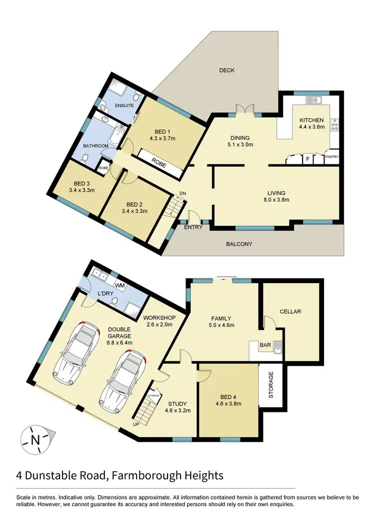 Floorplan of Homely house listing, 4 Dunstable Road, Farmborough Heights NSW 2526