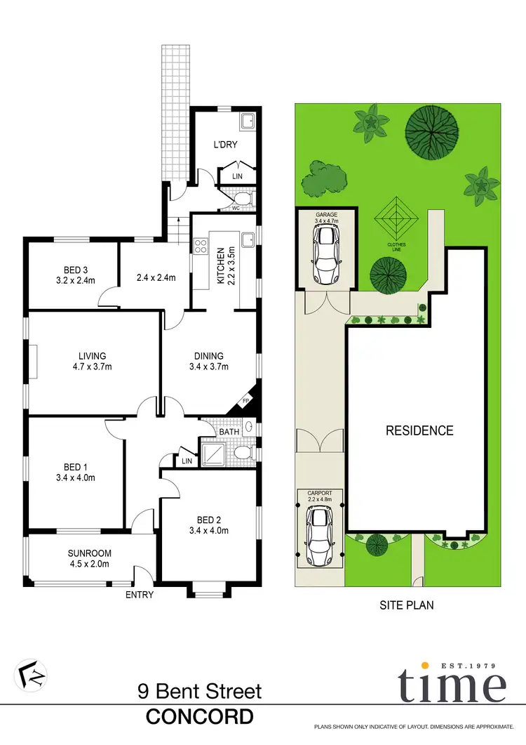 Floorplan of Homely house listing, 9 Bent Street, Concord NSW 2137