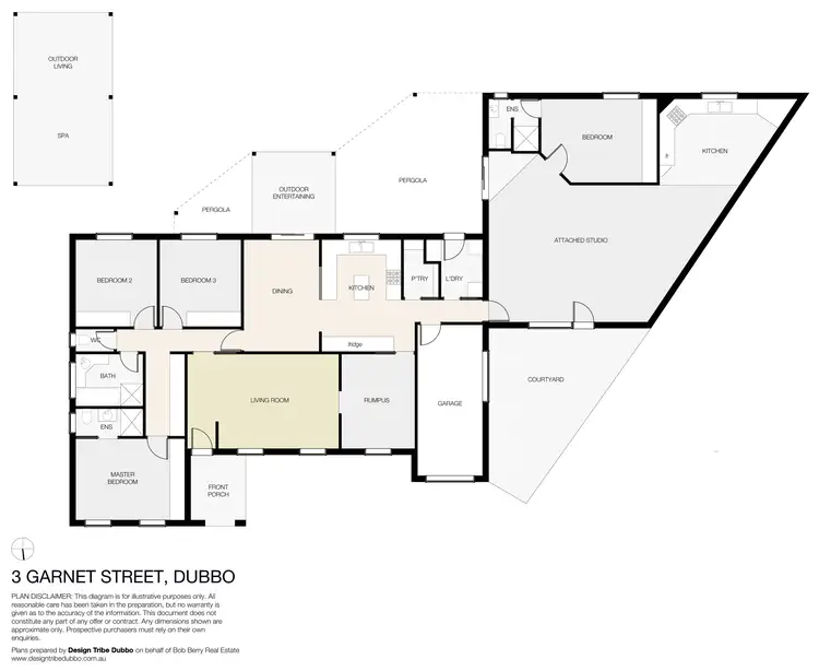 Floorplan of Homely house listing, 3 Garnet Street, Dubbo NSW 2830