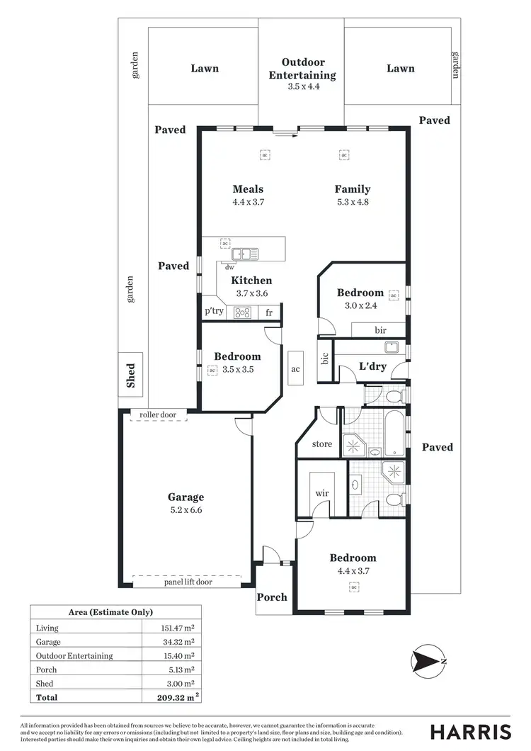 Floorplan of Homely house listing, 1B Talbot Street, Erindale SA 5066