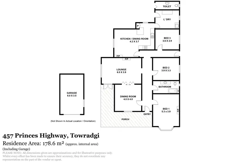 Floorplan of Homely house listing, 457 - 459 Princes Highway, Fernhill NSW 2519