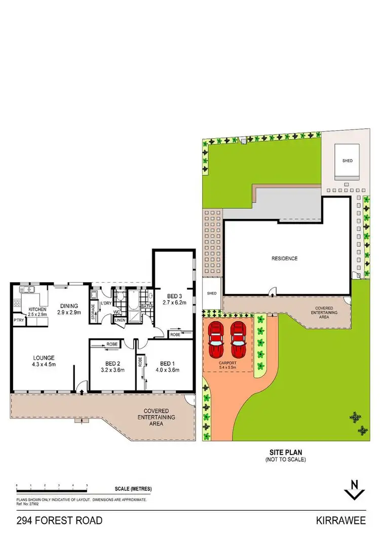Floorplan of Homely house listing, 294 Forest Road, Kirrawee NSW 2232