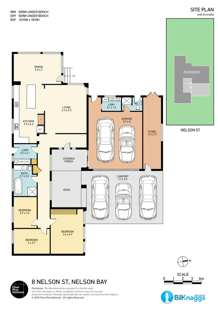 Floorplan of Homely house listing, 8 Nelson Street, Nelson Bay NSW 2315