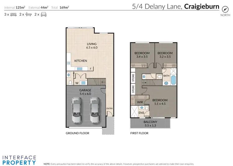 Floorplan of Homely unit listing, 5/4 Delany Lane, Craigieburn VIC 3064