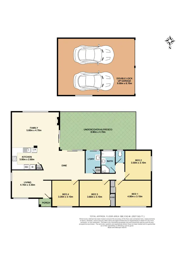 Floorplan of Homely house listing, 14 Birch Park Road, Bundanoon NSW 2578