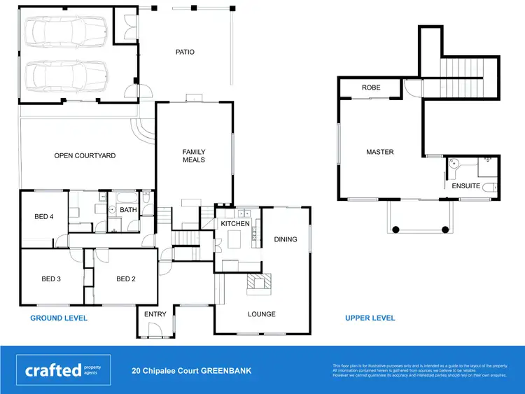 Floorplan of Homely house listing, 20 Chipalee Court, Greenbank QLD 4124