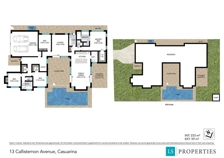 Floorplan of Homely house listing, 13 Callistemon Avenue, Casuarina NSW 2487