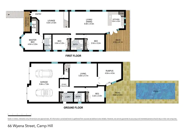 Floorplan of Homely house listing, 66 Wyena Street, Camp Hill QLD 4152