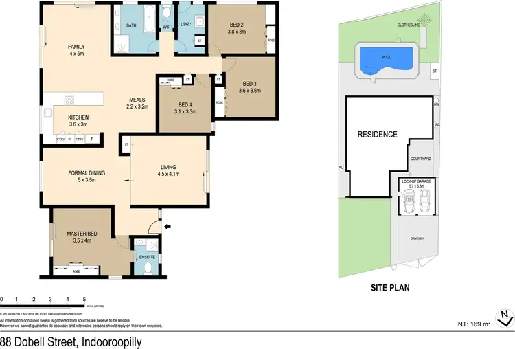 Floorplan of Homely house listing, 88 Dobell Street, Indooroopilly QLD 4068