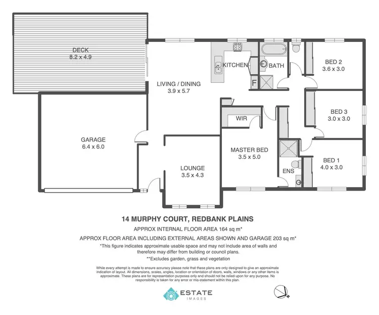 Floorplan of Homely house listing, 14 Murphy Court, Redbank Plains QLD 4301