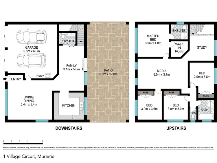 Floorplan of Homely house listing, 1 Village Circuit, Murarrie QLD 4172