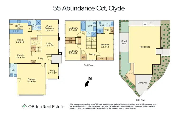 Floorplan of Homely house listing, 55 Abundance Circuit, Clyde VIC 3978