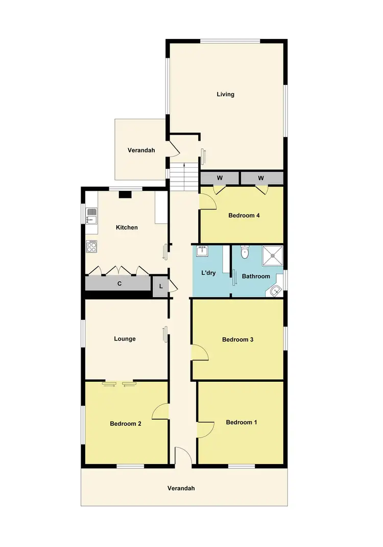 Floorplan of Homely house listing, 20 View Point Street, Ararat VIC 3377