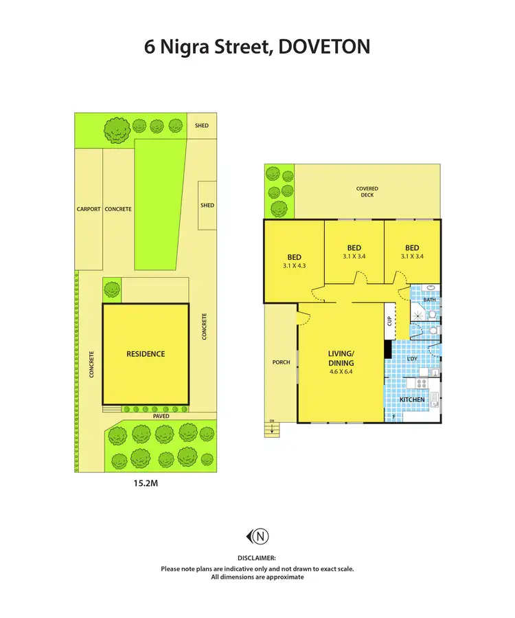 Floorplan of Homely house listing, 6 Nigra Street, Doveton VIC 3177