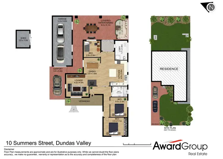Floorplan of Homely house listing, 10 Summers Street, Dundas Valley NSW 2117