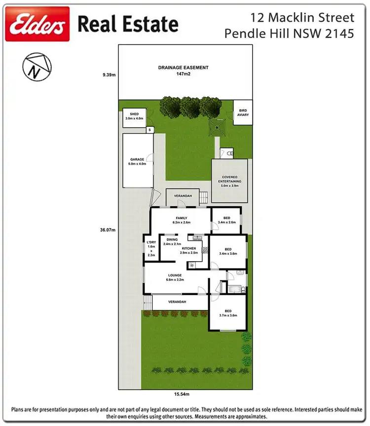 Floorplan of Homely house listing, 12 Macklin Street, Pendle Hill NSW 2145