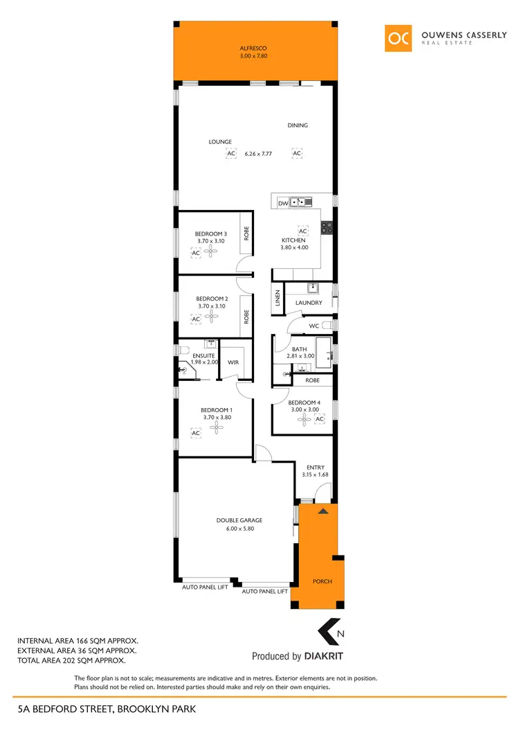 Floorplan of Homely house listing, 5A Bedford Street, Brooklyn Park SA 5032